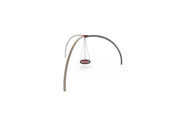 3D rendering af Swing - multi swing steel