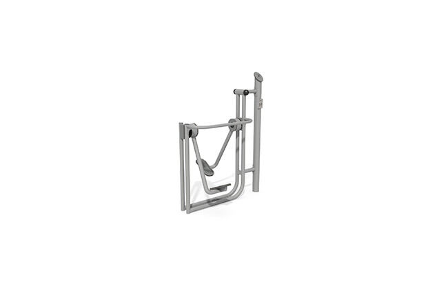 3D rendering af Fitness - Outdoor air walker grey