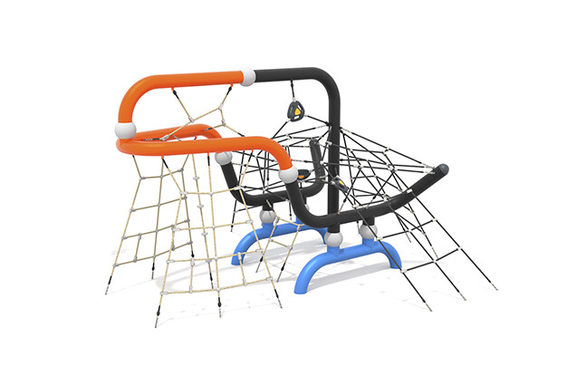 3D rendering af Climbing structure - Organiq toucan