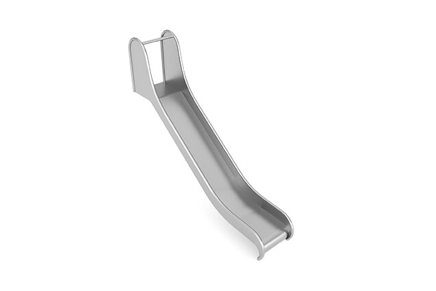 3D rendering af Slide - hill h 1.2 m and w 0.50 m