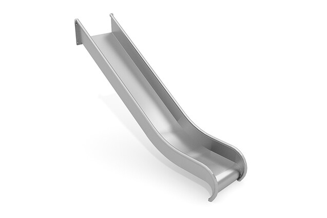 3D rendering af Slide - tower h 1.2 m and w 0.52 m