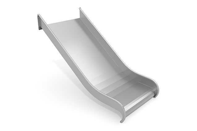 3D rendering af Slide - tower h 1.2 m and w 1 m