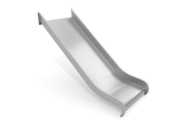 3D rendering af Slide - tower h 1.5 m and w 1 m