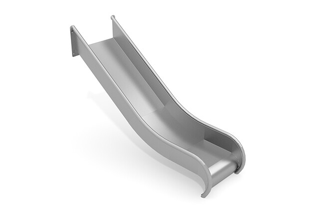 3D rendering af Slide - tower h 0.9 m and w 0.52 m