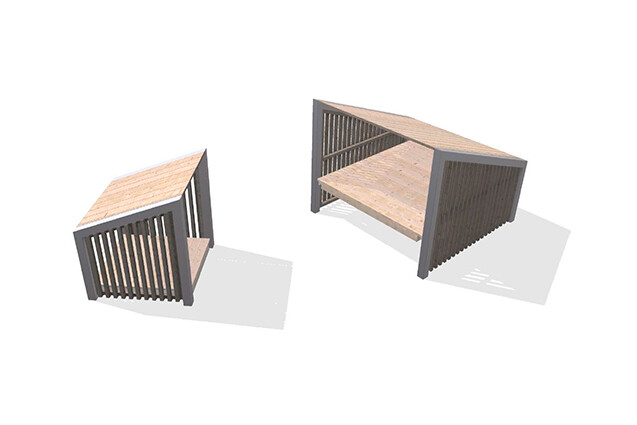 3D rendering af Playhouse - Arthur package 2