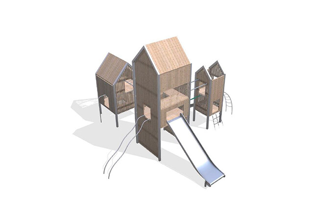 3D rendering af Play tower - Arthur package 5