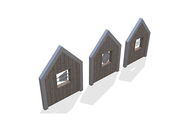 3D rendering af Playhouse - Arthur package 15