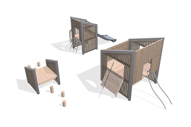 3D rendering af Play tower - Arthur package 41
