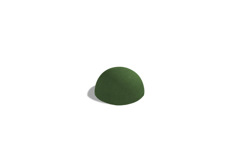 3D rendering af Play sculpture - Rubber half-ball SBR ø 0.3m