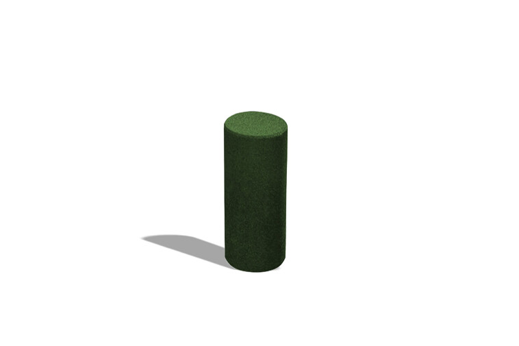 3D rendering af Play sculpture - Balance stump SBR h 0.5m