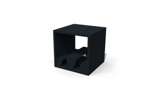3D rendering af Outdoor furniture - Bella meeting box