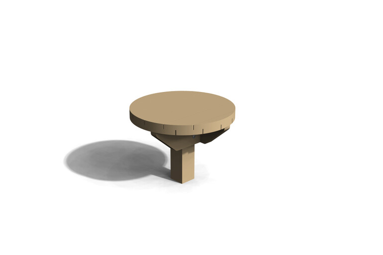 3D rendering af Sandpit - sandpit table Ø 0.6m