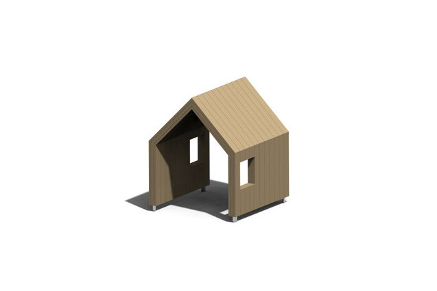 3D rendering af Playhouse - small Olivia 4