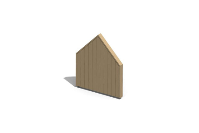 3D rendering af Playhouse - facade small Olivia 1