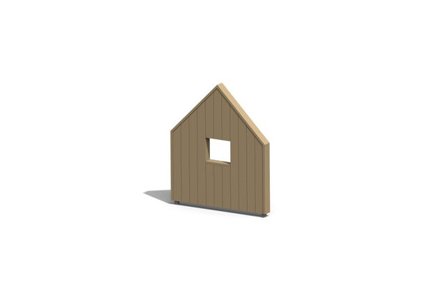 3D rendering af Playhouse - facade small Olivia 2