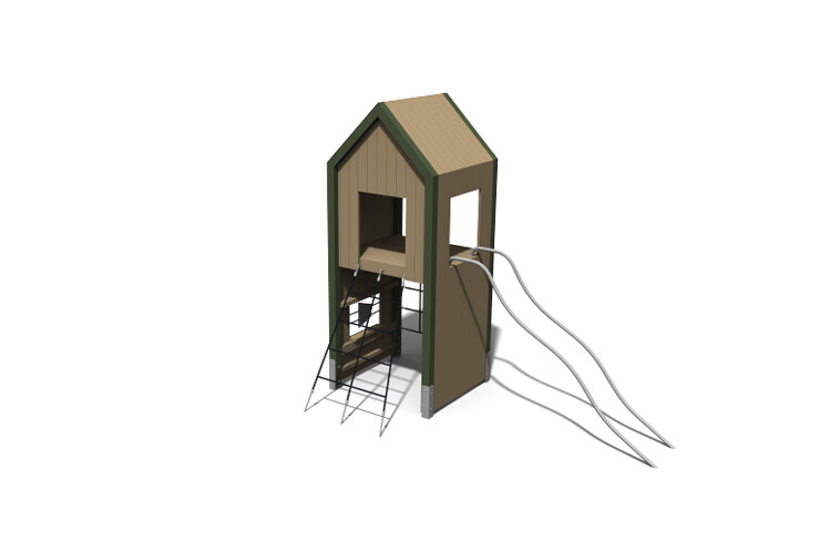 3D rendering af Play tower - Theodor Package 20