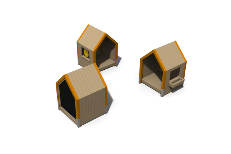3D rendering af Play house - Theodor Package 23