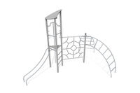 Play tower - Active single tower climbing ladders