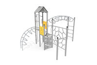 Play tower - Active double tower monkey bars