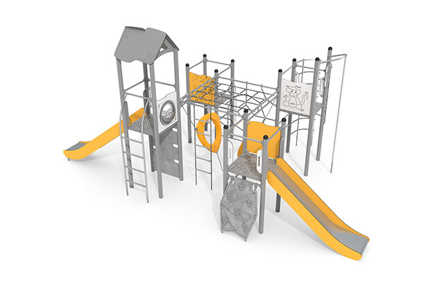 Play tower - Active quadruple tower climbing course