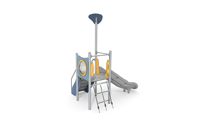 Play tower - Aquarius INOX small tower slide