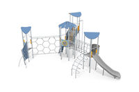 Play tower - Aquarius INOX quadruple tower climbing system