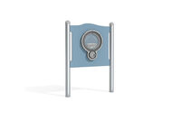 Activity board - labyrinth game blue