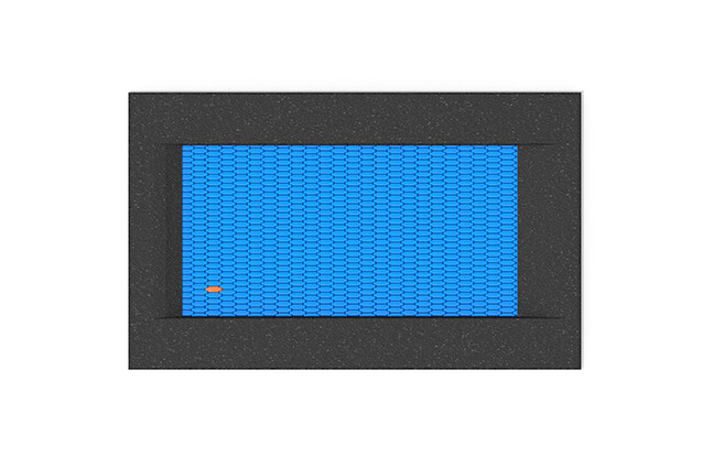 Trampoline - wheelchair accessible with access ramps