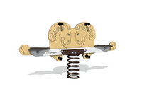 Seesaw - double rocker horse