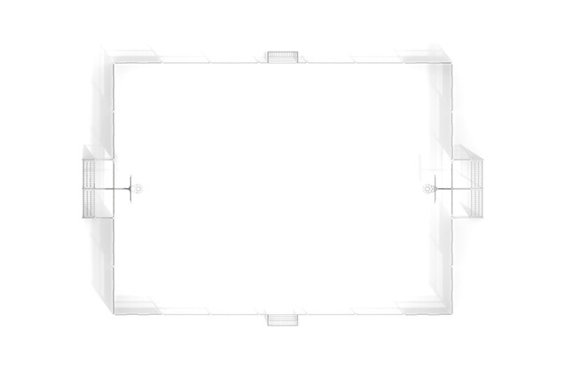 Multi-sport court - Sport Arena 5, 20.76 x 14.20 m grey