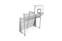 Multi goal - Sport Arena goal football and basketball grey