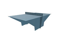 Outdoor table tennis table