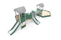 Play tower - Mini triple tower sandpit