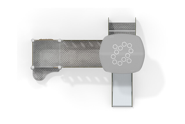 Play tower - Mini tower platform slide