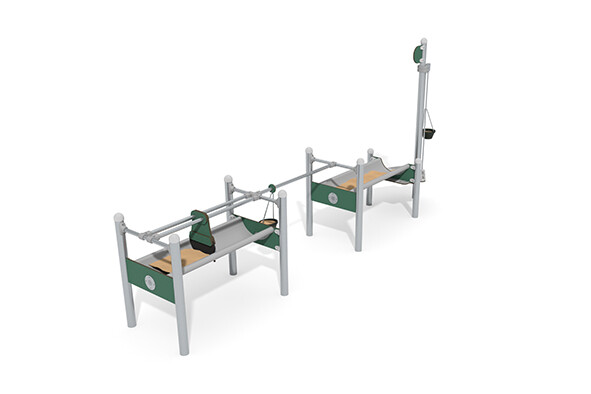 Sandpit - Mini sand play system with sand hoist