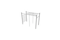 Fitness - Street workout monkey bar grey