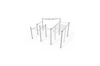 Fitness - Street Workout Inox multi-gym 3