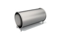 Obstacle course - crawl tube 1.5 m stainless steel