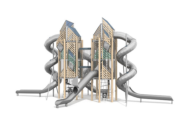 Play tower - Mega Robinie 2