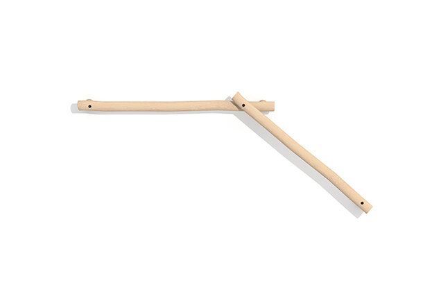 Obstacle course - Robinia Scandic two balance beams
