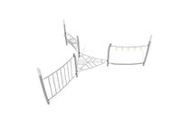 Obstacle course - Acrobat obstacle track 8 grey/black