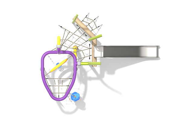Climbing structure - Organiq flamingo
