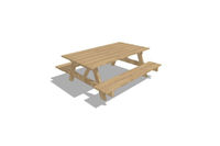 Outdoor furniture - A-table School