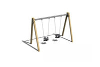 Swing - baby A-frame robinia and steel h 2.4m