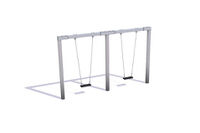 Swing – Stainless steel double h 2.5m