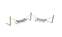 Swing - hammock double robinia h 1.6m