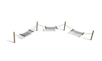 Swing - hammock triple robinia h 1.25m
