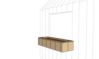 Playhouse - balcony box Olivia