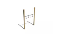 Obstacle course - monkey bar w rings h 3m and w 2m