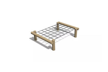 Obstacle course - rectangular horizontal crawl net h 0.6m and w 2.4m